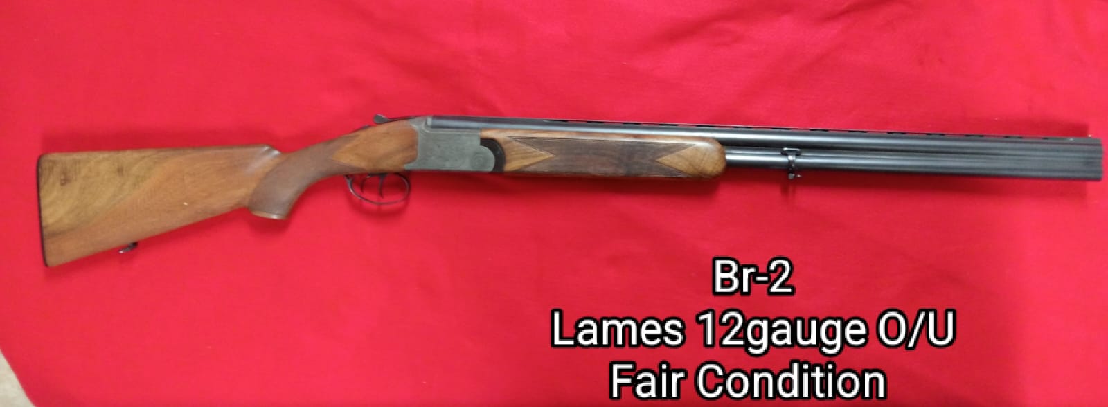 LAMES Over & Under Shotgun - 12 Gauge