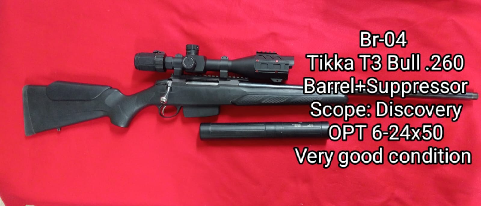 TIKKA T3 BULL - .260 REM