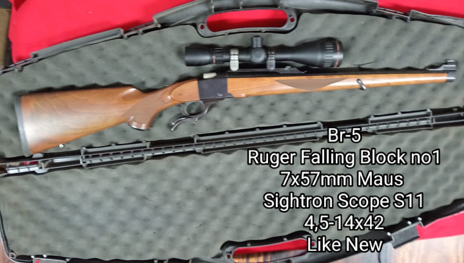RUGER No.1 Falling Block - 7x57mm Mauser